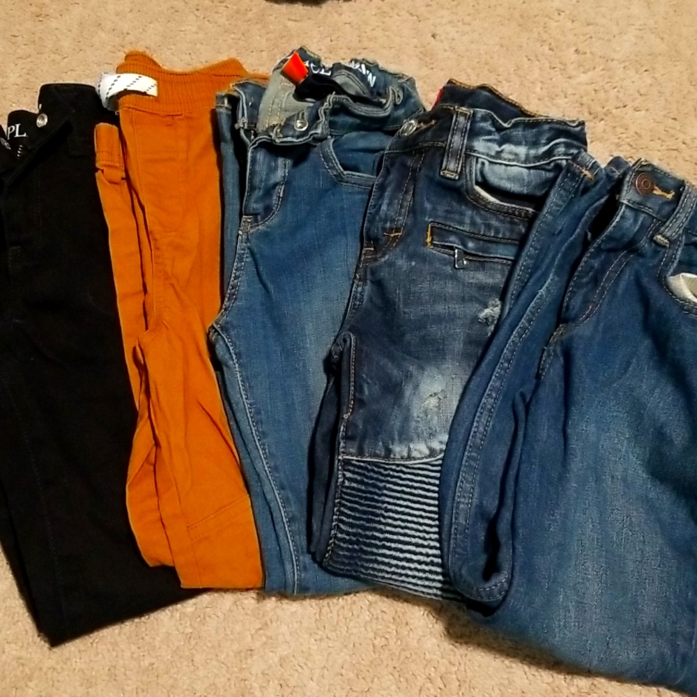 4 Little Boy Jeans and Casual Pants